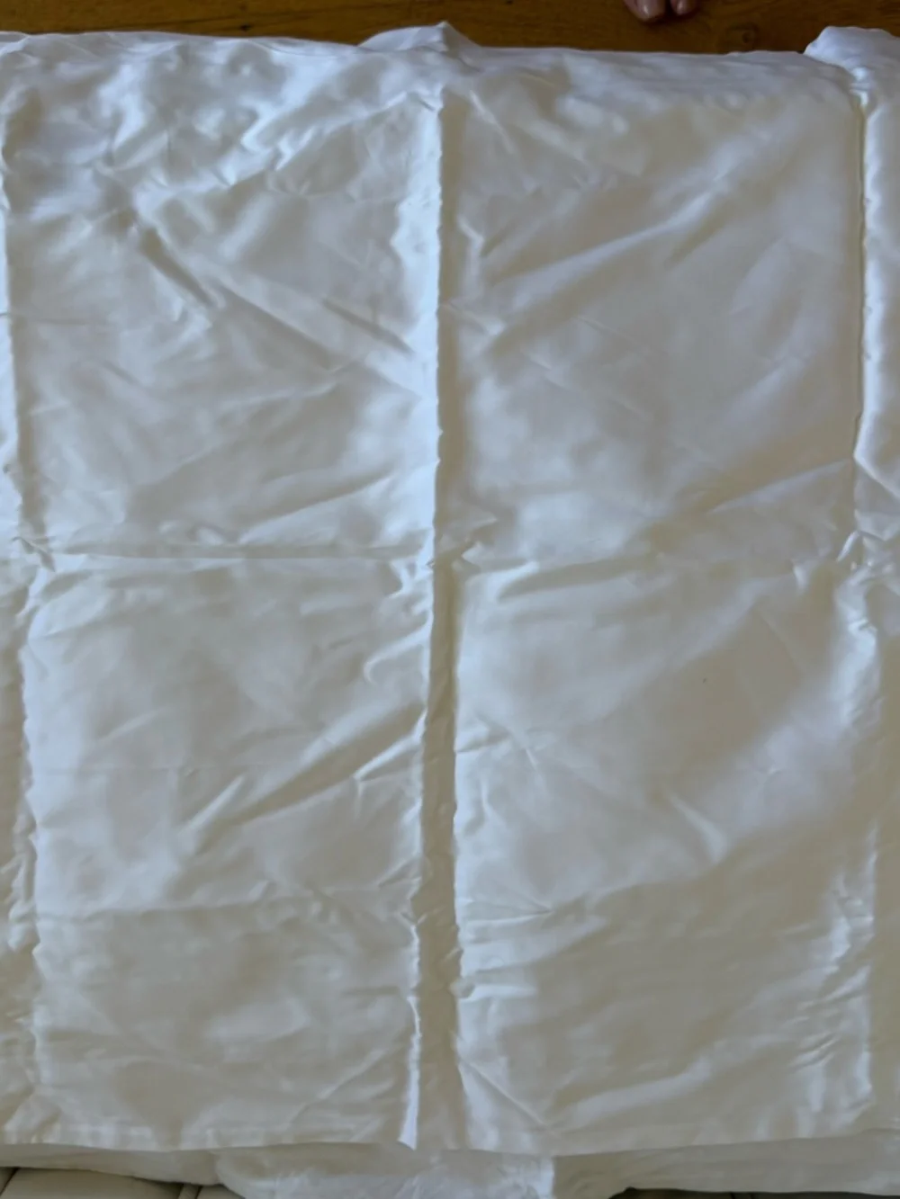 Set of 2 high-quality pillowcases/shams in size Full/Queen, made from 100% Giza